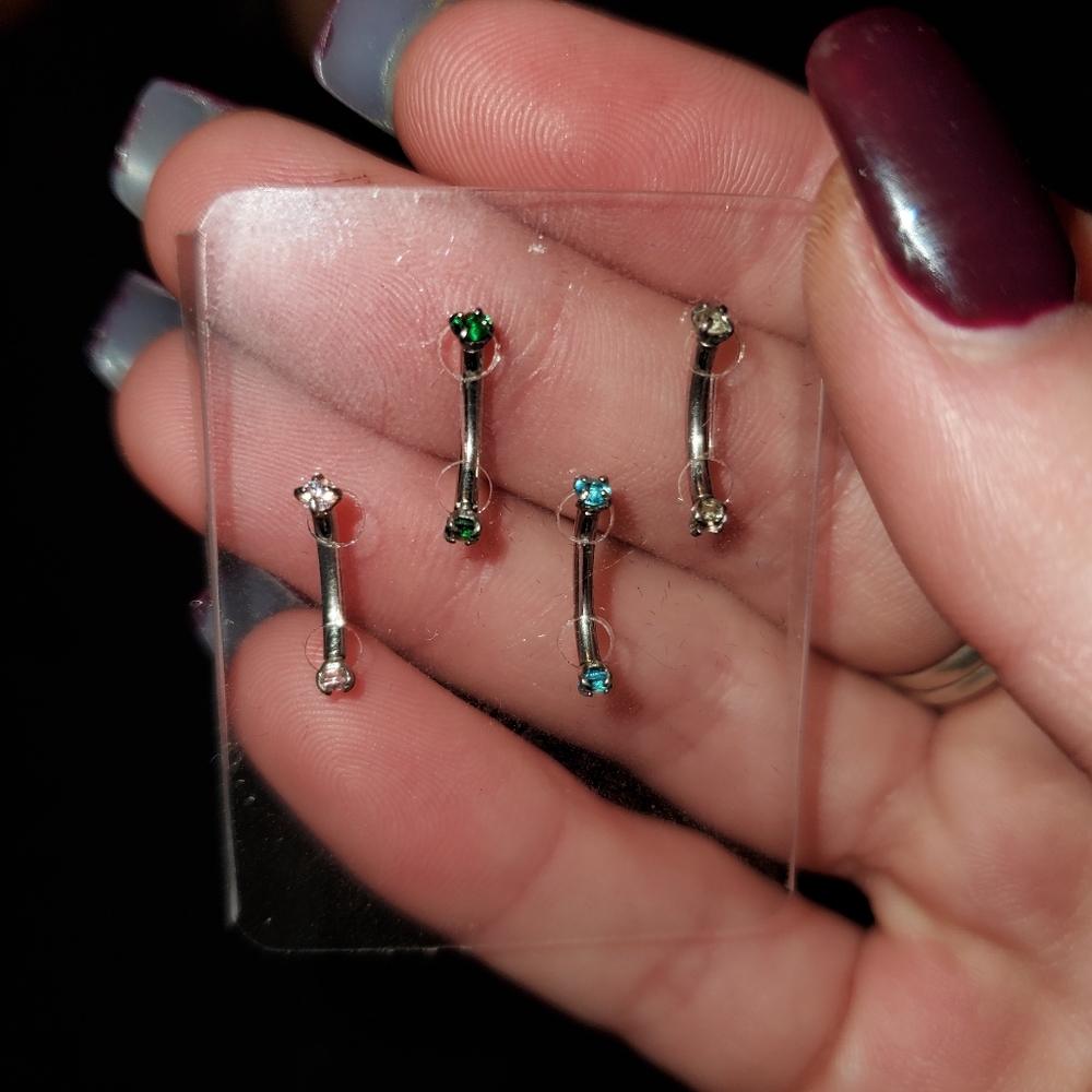 Curved Piercing Barbell